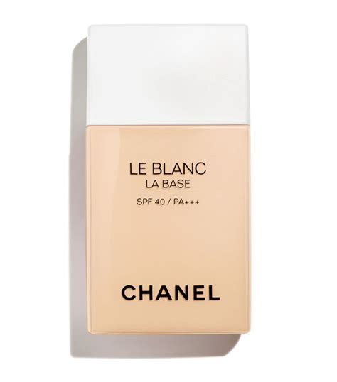 chanel le blanc|chanel le blanc makeup base.